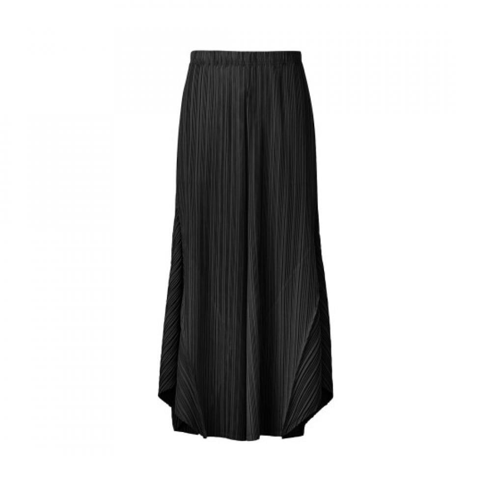 Pleats Me geoMetric Diagonal Cut Pleated Balloon Pants Pppts326003