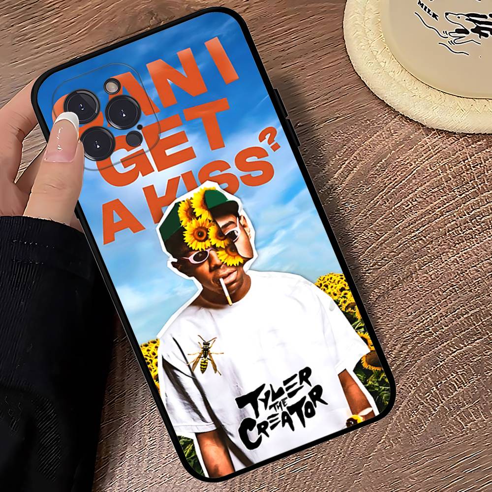 

T-Tylers The Creator Rapper Phone Case For IPhone 17 16 15 14 11 12 13 Pro Max Plus Mini Soft Back Cover iPhone 13