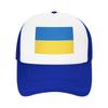 Ukraine Flag Mesh Sun Hats  Couple Design Trucker Hat Spring Yk Cute Outdoor Sport Baseball Cap