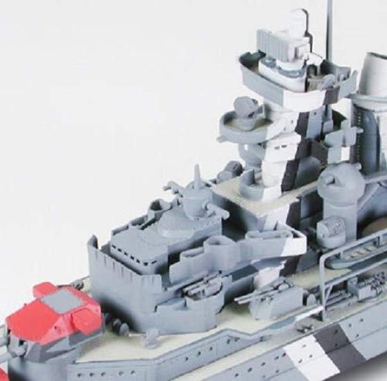 Tamiya Waterline Series 805 German Navy Battlecruiser Prinz Eugen Plastic Model Kit 3 1/700 No.