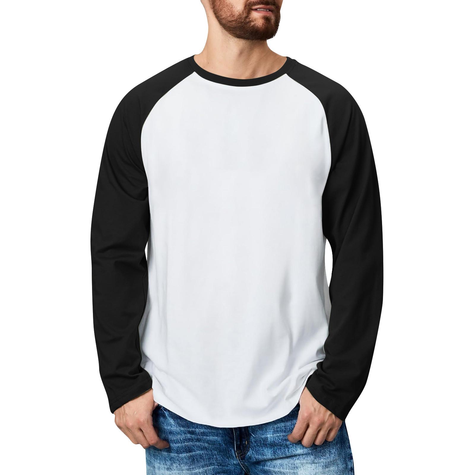 Весенне-осенняя мужская толстовка с воротником-стойкой на открытом воздухе повседневные свитера топы XL белый 2238₽