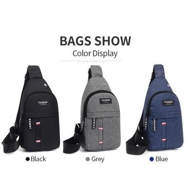 Göğüs Çantası Yeni Erkek Basit Naylon Moda Su Geçirmez Tek Omuz Crossbody Çanta