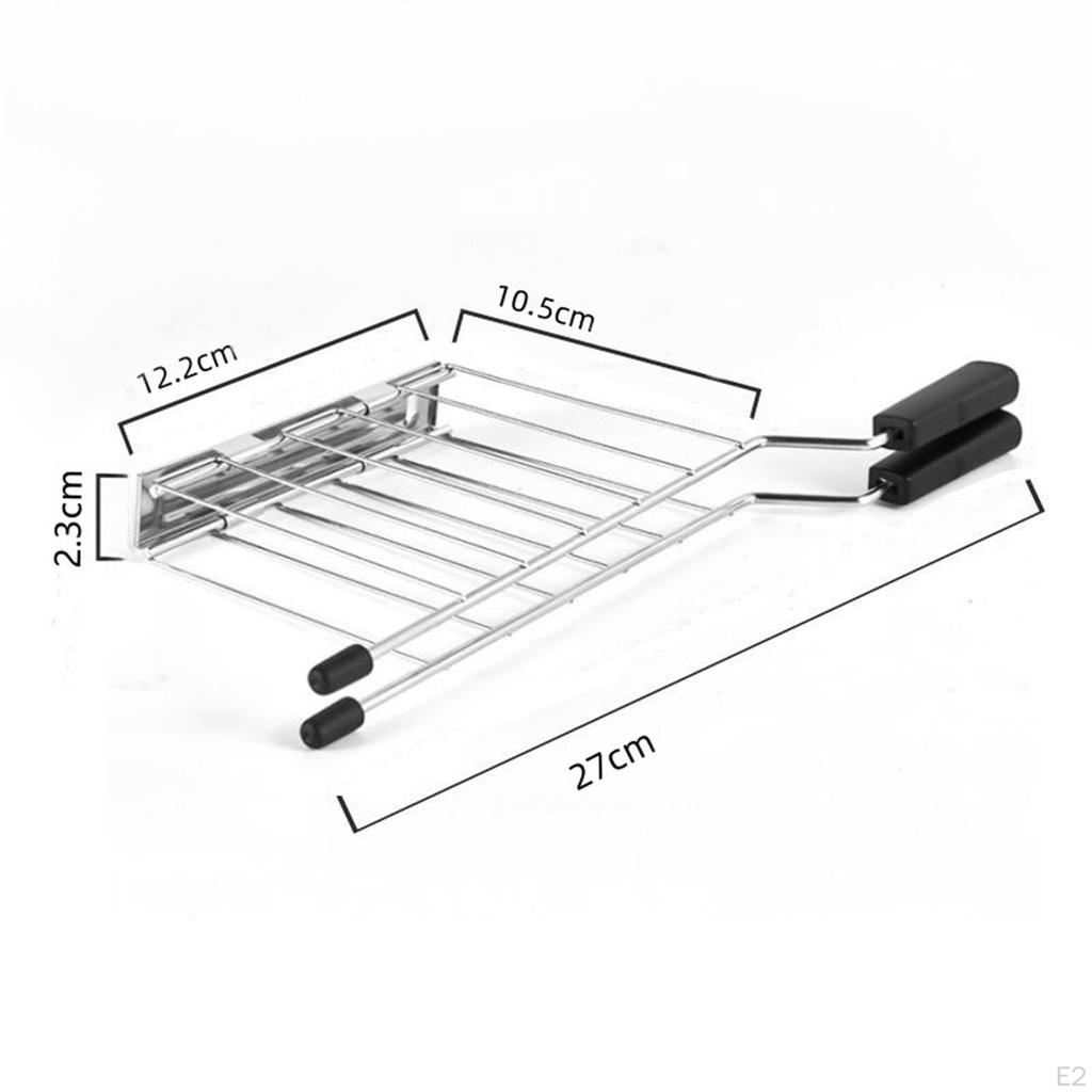 Bread Loaf Slice Holder Grill Warming Rack Kitchen Gadgets Heavy Duty Shelf Sandwich