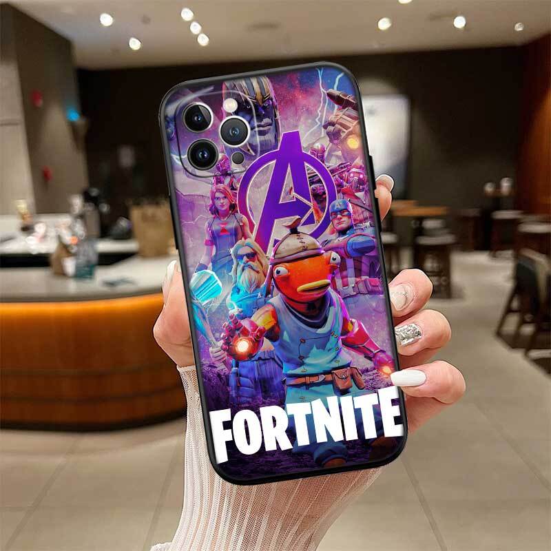 Game Fortnite Shockproof Phone Case for iPhone 6 6s 7 8 11 12 13 14 15 16 17 16E XS Pro Max XR X SE Air