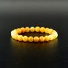 Natural Yellow Jade Round Beads Stone Bracelet Women Red Natural Crystal Amethyst Lapis Lazuli Gem Bracelet Men Gift for Lovers