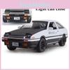 Authentic 128 Initial D Toyota Trueno Ae86 Diecast Model Car With Sound And Light Features