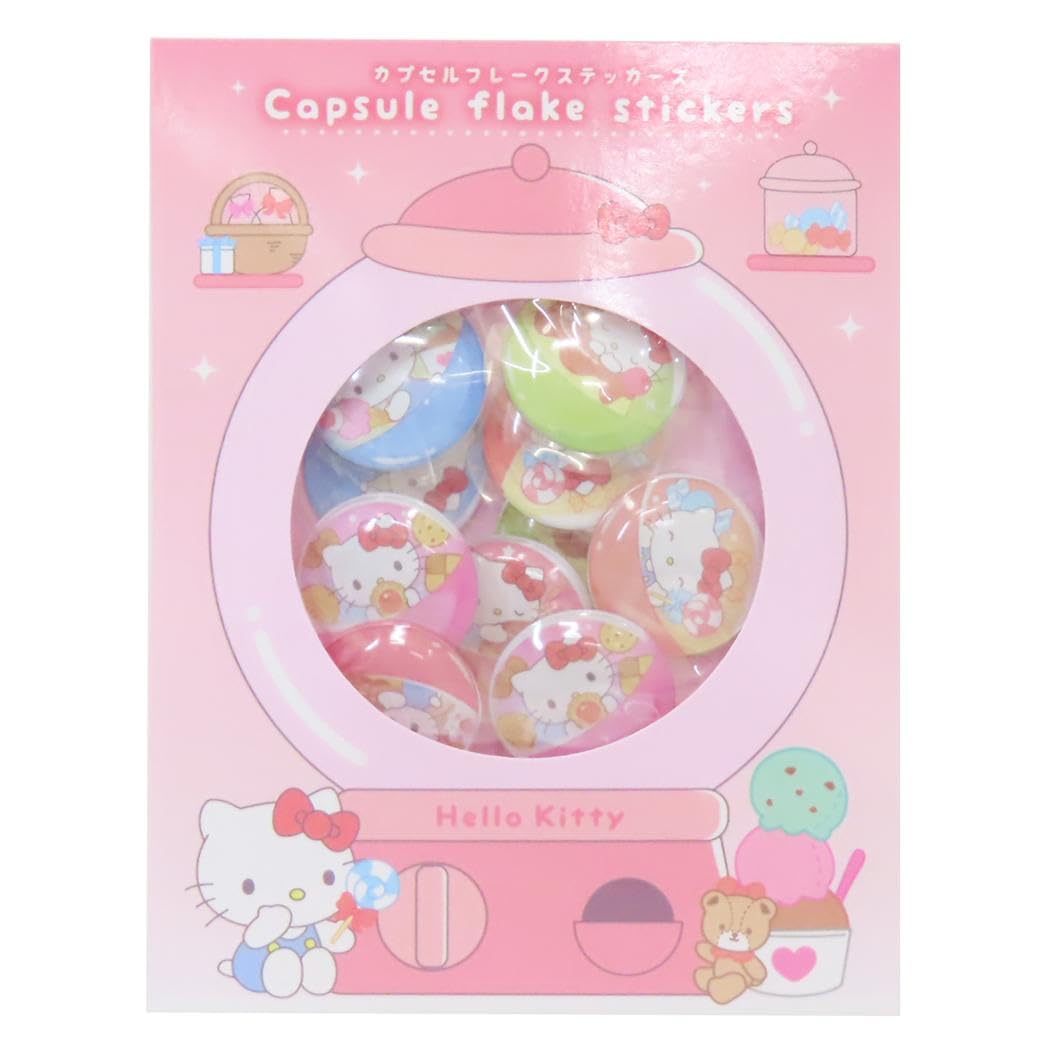 

Hello Kitty Capsule Flake Stickers Sanrio [Flake Sticker] розовый