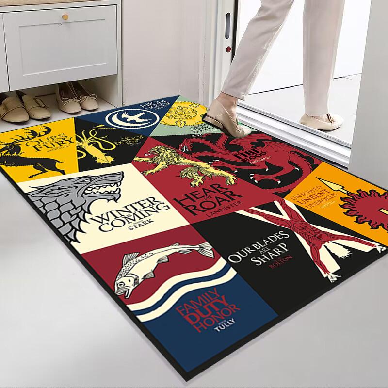 Daenerys's Resolve: Faith Power carpet Living room and bedroom mats Suitable for all seasons Art Doormat Dormitory decoration