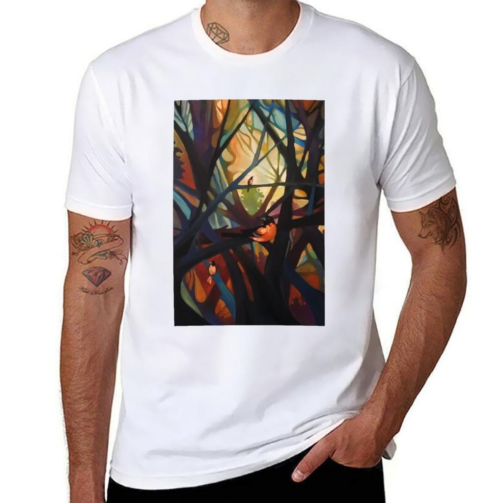 Oriole Morning TShirt Fashion Casual Short Sleeve TShirt