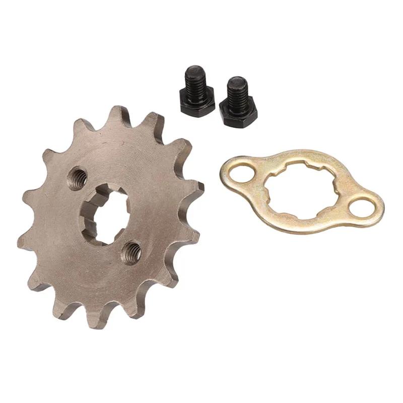 Motorcycle Front Engine 415 Sprocket 14T 15T 16T 17T- 17mm Transmission Gear for Motocross ATV Quad 415-14t