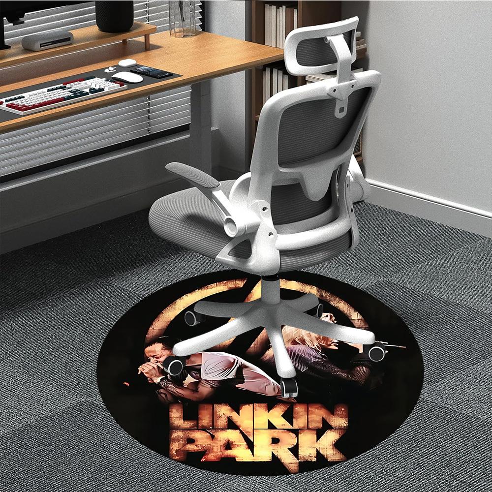 

1pc Linkin Park Band MerchandiseChair Carpet for Office, Non-slip, Soft and Durable Office Rug, Perfect for Office yy250925275 80cm by 80cm