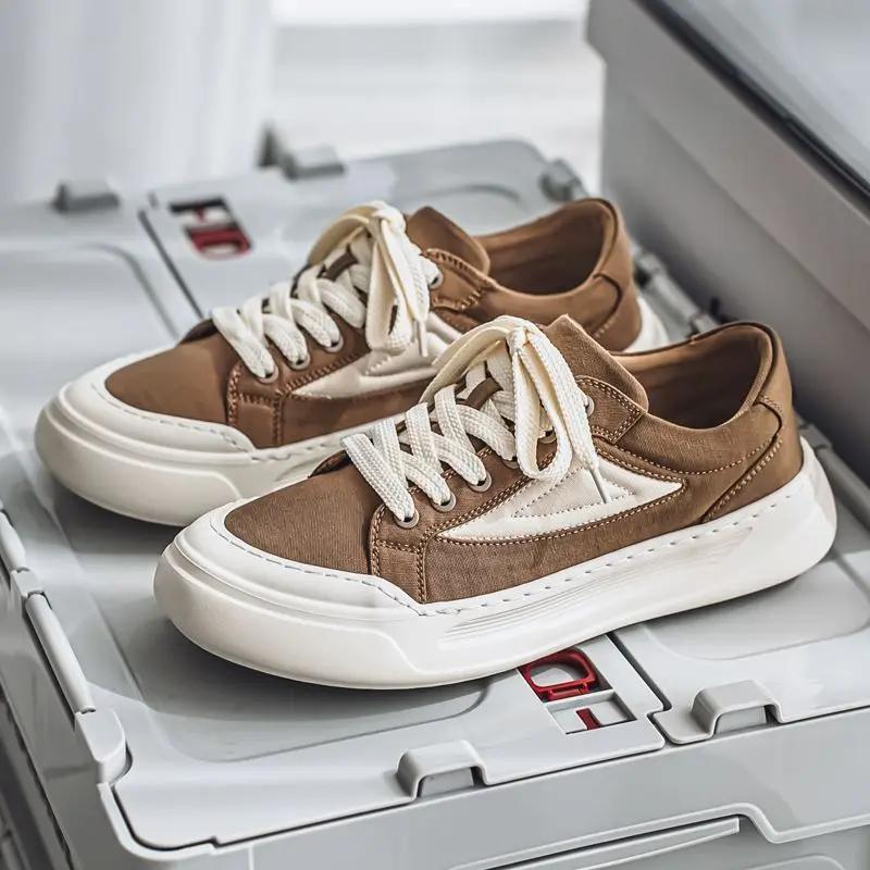 

Sneakers Spring Autumn Lightweight With Laces Male Shoe Deals Vulcanize Elegant In Promotion Adults Low Price Men s Casual Shoes 44