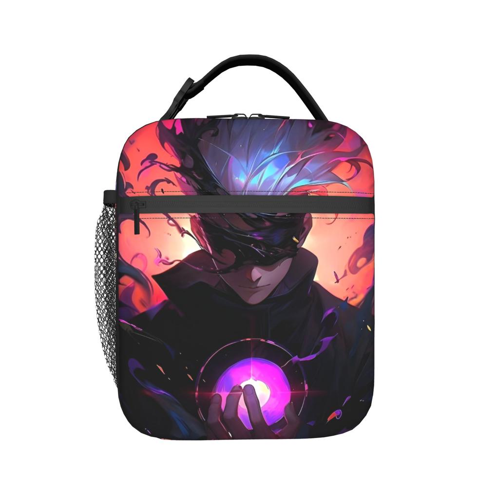 Frieren Anime Thermal Lunch Box Cooler Carrier Reusable,Meal Container Sousou Do Not Fry Lightweight Tote Lunch Box Food Bag