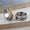 European and American Personalized Retro Woven Viking Men, Ring