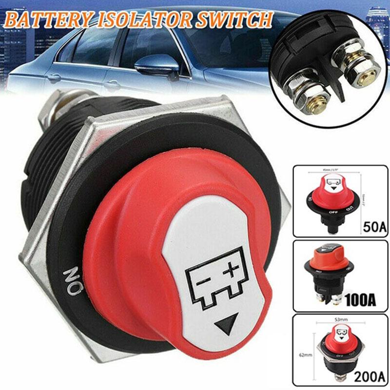 100A Mini Batterie Netzschalter EIN/AUS/AUS 3 Position Auto RV Marine Yacht Teile