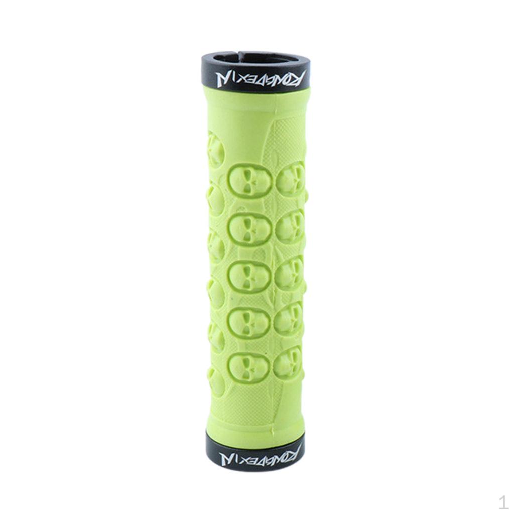 Bike Handlebar Grips with Secure Fasteners Color Selection