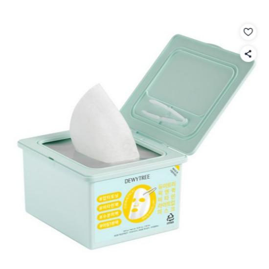 

Dewytree Pick & Quick Vitamin Light-Up Mask Brightening & Radiance Care 30pcs