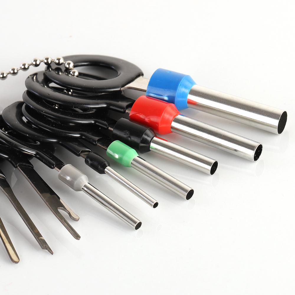 Nou!39 buc Auto Car Plug Circuit Board sârmă cablaj terminal extragere Pick conector sertizare Pin spate ac îndepărtare instrument set