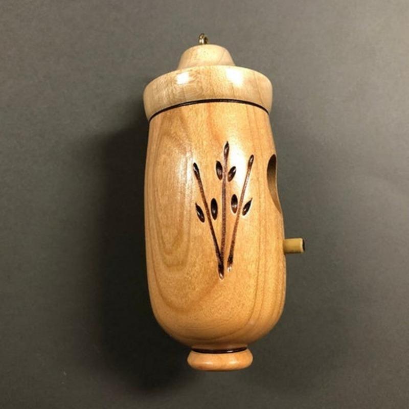 1 buc. Casă de colibri Decorare Idei Casă de colibri Artizanat din lemn agățat Horticultură Curte Pandantiv Casă de păsări din lemn