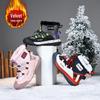 Children's Mid-Calf Snow Boots - Thickened Cotton, Winter Anti-Freezing for Boys & Girls.