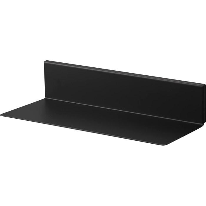 Yamazaki Tower Toilet Shelf Black, W30 x D13 x H6.5cm