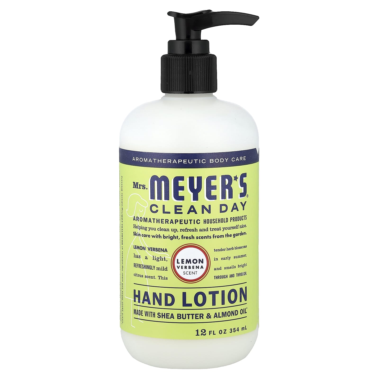 

Mrs. Meyers Clean Day, Hand Lotion, Lemon Verbena, 354 Ml (12 Fl Oz)