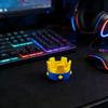 Crown Keychain for Royale Game Lovers 3D Printed Crown Backpack Charm Gamers Keychain Accessory for Fans Collectors