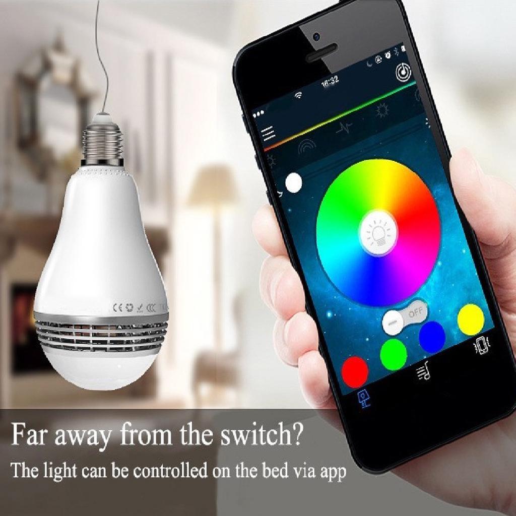 Buy LED Light Music Speaker E27 