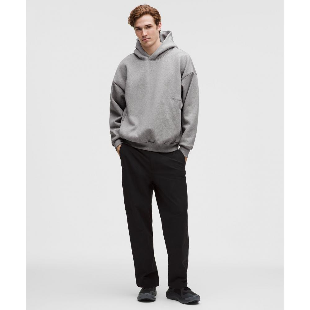 Lululemon Men S Big Cozy Pullover Hoodie Heathered Core Medium Grey