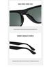 Men's Acetate Polarized Sunglasses: Big Frame, UV Protection for Driving & Fishing
