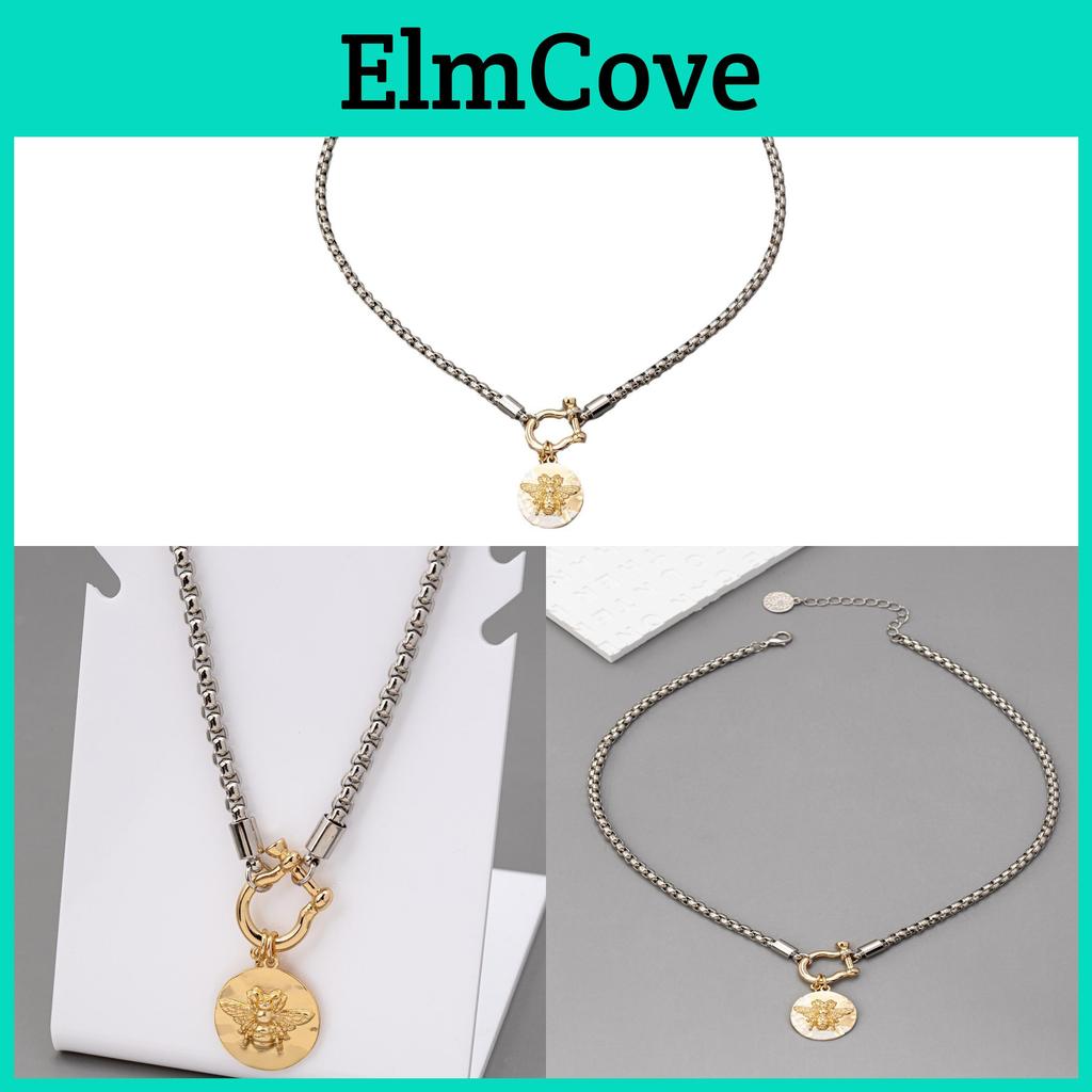 Necklace Geometric Metal Pendant Chain For Women Fashion Party Accessory
