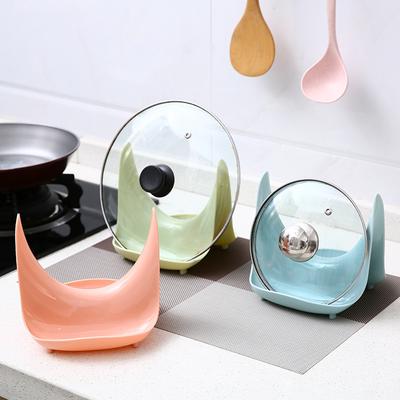 Multifunction Spoon Rest Organizer Rack Pot Pan Lid Rack Stand Kitchen Holder Tool Kitchen Utensil Pot Holders Pan Cover Holder