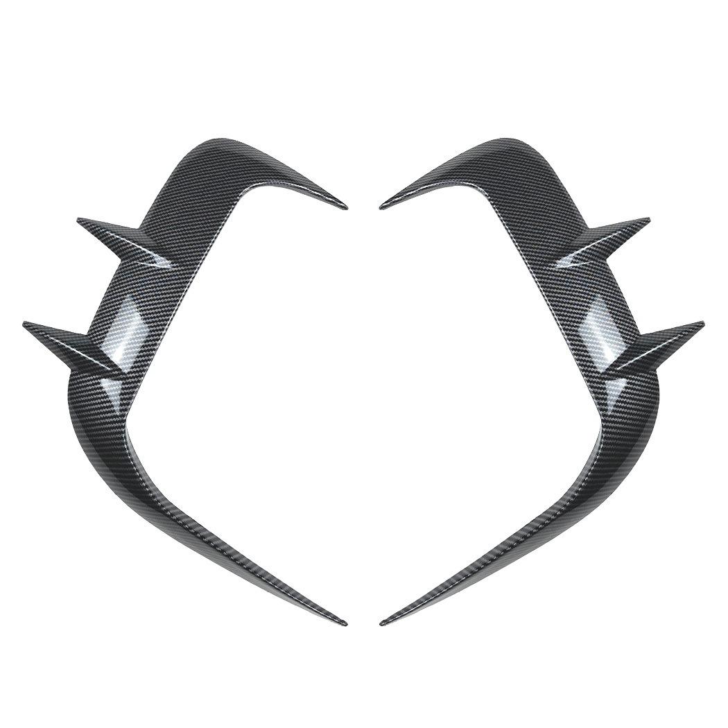 

Car Carbon Fiber Front Bumper Splitter Spoiler For BMW 5 Series I5 G60 G61 2025+ M Sport Fog Lights Decorative Cover accessorie