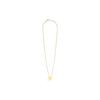 CELINE Alphabet N Necklace In Brass With Gold Finish 46N0N6BRA-35OR