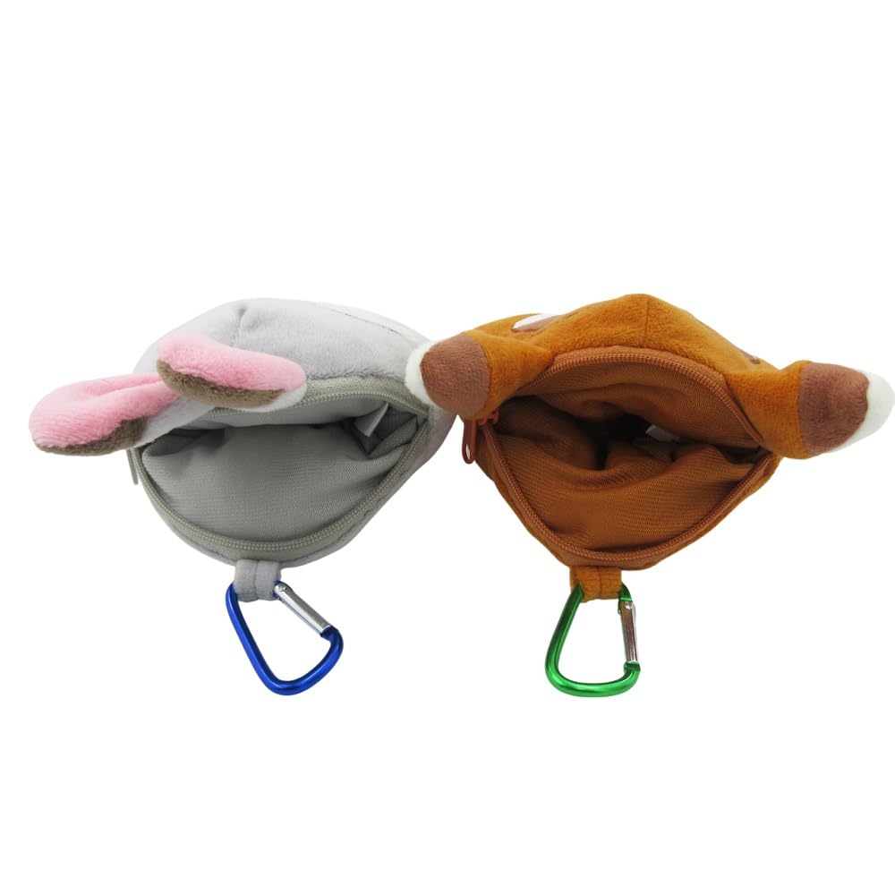 Tees Factory Disney Carabiner Plush Zipper Nick H93 x W116 x D65mm Mascot, Wilde, Dimensions (DN-5549135NW)