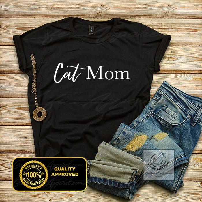 Cat Mom Shirts, Cat Lover Shirt, Gifts For Mom, Funny Mom T-shirt, Fur Mama