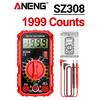 Multimeter Tester Pen Suit ANENG SZ308+B15 Multimeters 1999 Counts 24-250V Voltage Detector Meter Diagnostic Breakpoint Finder