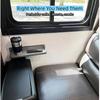 RV Aluminum Foldable Shelf - Wall-Mounted Folding RV Shelves - Compact Camper Trailer Accessories & Space-Saver 12.2X5.5 Inch