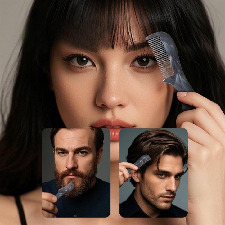 Pocket Hair Comb Hair Straightener Comb Portable Pocket Travel Comb for Grooming & Combing Hair,Beards and Mustaches