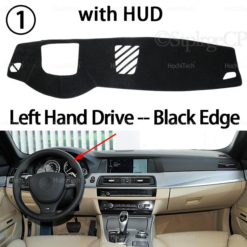 

Dashboard Cover Avoid Light Pad Instrument Platform Cover Mat Carpet for BMW 5 Series F10 F11 2010-2016 520i 525i 530i 535i