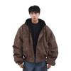 Maillard Herren Tie-Dye Lederjacke: Trendige, Rebellische & Vielseitige Winterbekleidung