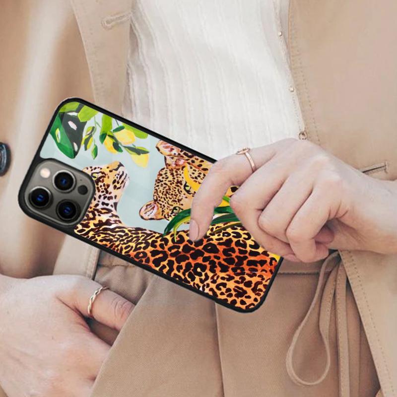 Classic Leopard Tiger Magnetic Phone Case For APPLE iPhone 17 Air 16 14 13 12 Pro Max 15 Plus Wireless Charge With MagSafe Cover