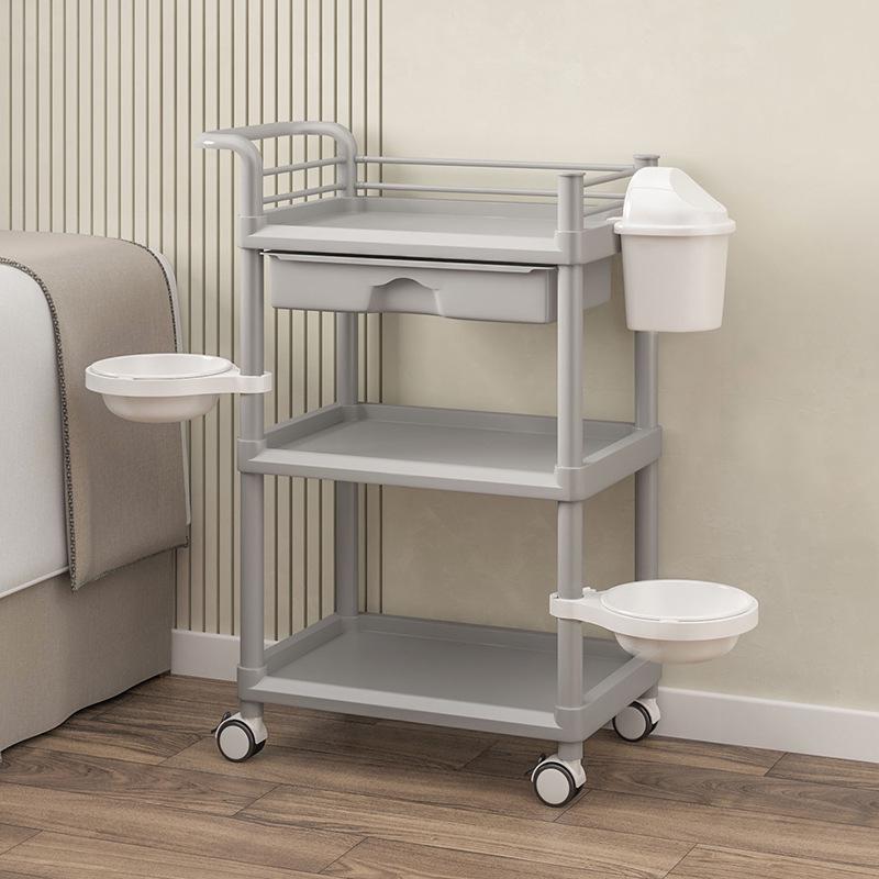 Multi-Layer Salon Cart for Beauty, Nail, Hair, Eyelash Tools Organization
