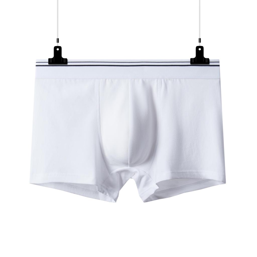 Weiße Unterwäsche Herren Boxershorts Baumwolle Schlüpfer Höschen Homme Unterhose für Paare Sexy Unterwäsche Unterhose