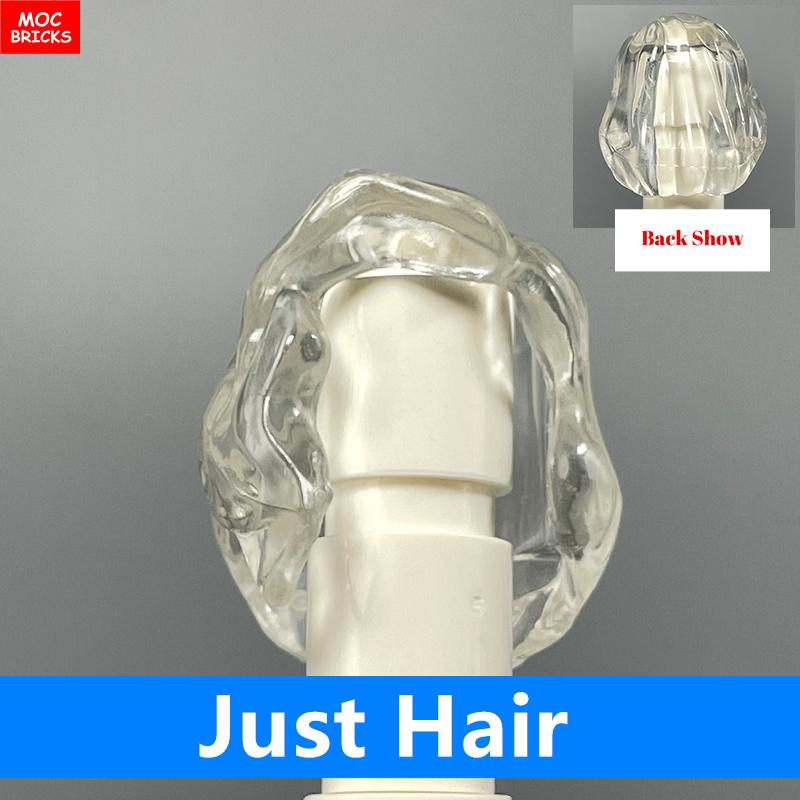 10pcs MOC Bricks 1014 1025 4cm Figure Female Women Hairs Assembled Particles Building Blocks Accessories Kids Toys Plastic Dolls