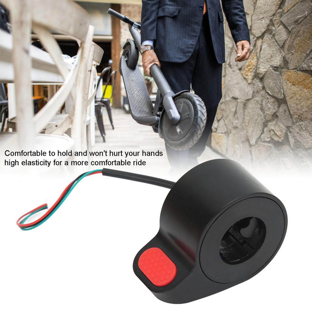 Electric Scooter Thumb Throttle High Sensitivity Comfortable Thumb Throttle Accelerator for Xiaomi Electric Scooters
