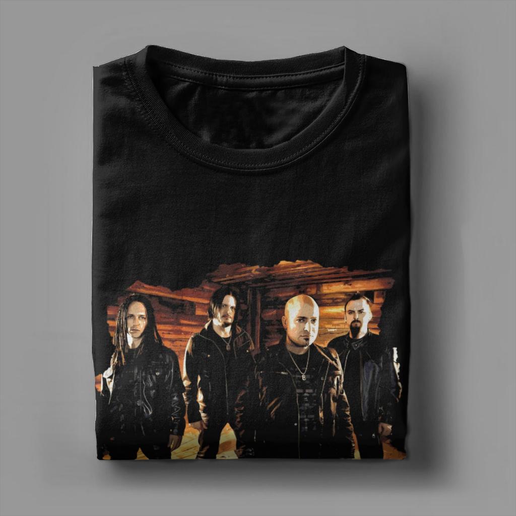 Pociťte zuřivost hudby Disturbed Pánské tričko Novinka Trička z čisté bavlny s kulatým výstřihem a krátkým rukávem Klasické oblečení