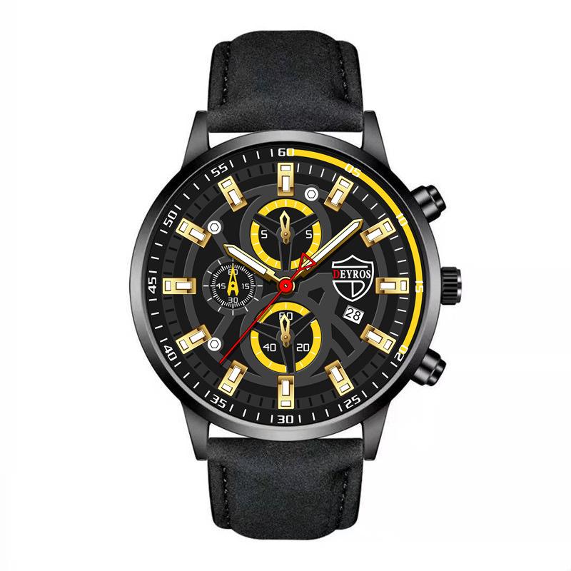 Men'S Watch Fashion Fully Automatic Calendar Luminous Quartz Watch