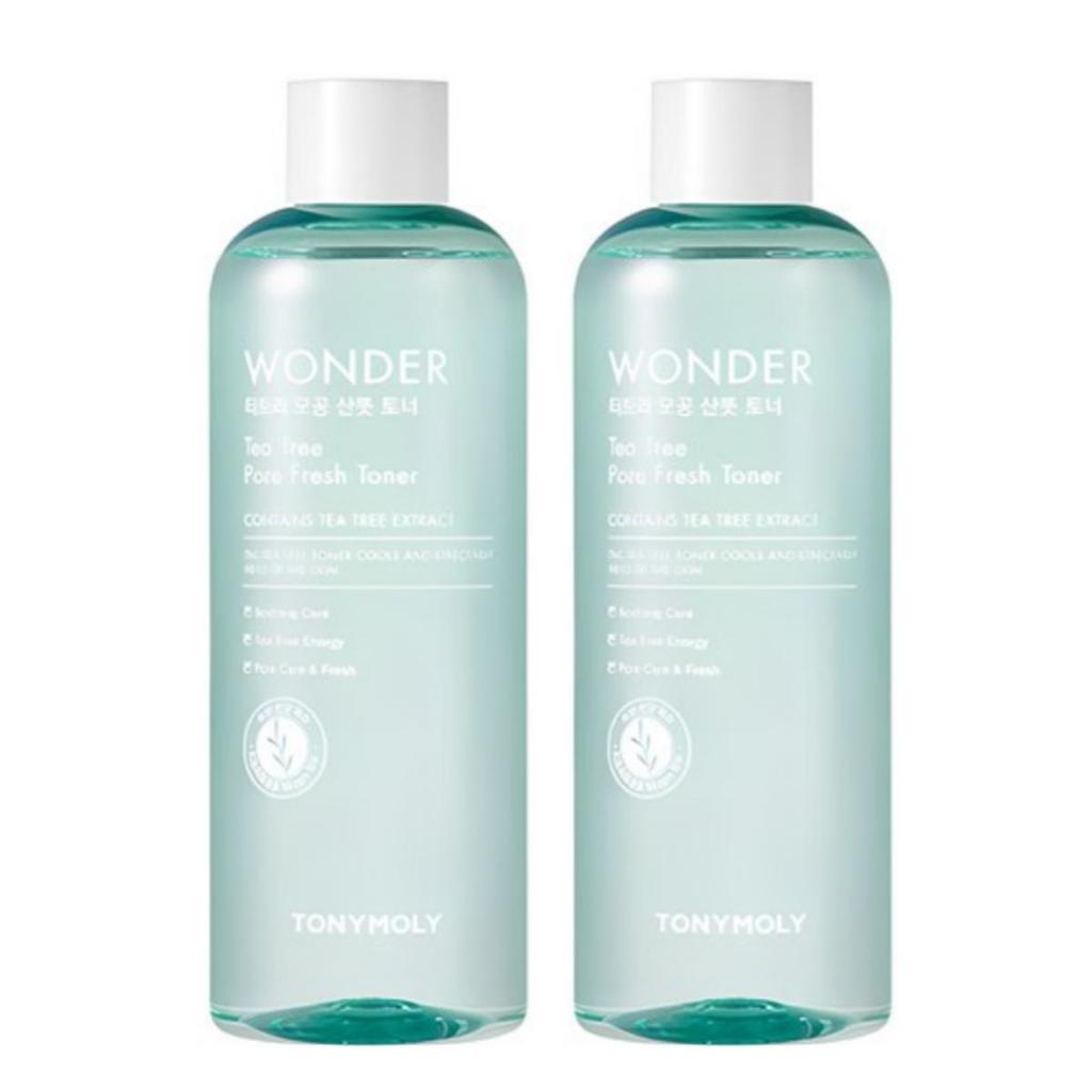Tonymoly Wonder Tea Tree Pore Fresh Toner  500ml