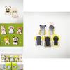 Adorable Cartoon Refrigerator Magnets Featuring Rabbit Bee Sheep Panda Characters